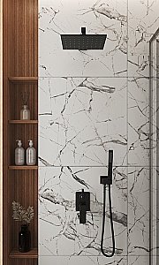 Душевая система PAINI Grazia 21PZSET26911SH черная матовая купить в интернет-магазине сантехники Sanbest