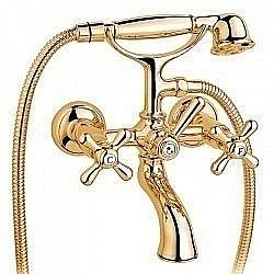 Смеситель для ванны Nicolazzi Nuova Brenta 2501GB золото купить в интернет-магазине сантехники Sanbest