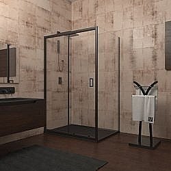 Душевой уголок Veconi Rovigo RV-046B 150x70 прозрачный купить в интернет-магазине Sanbest