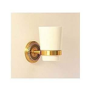 Стакан одинарный Magliezza Kollana 80505 бронза купить в интернет-магазине сантехники Sanbest