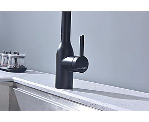 Смеситель для кухни Paulmark Magneto One Ma213188-AN антрацит купить в интернет-магазине сантехники Sanbest