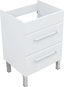 Тумба с раковиной Aquanet Лукка 302396 60 белый для ванной в интернет-магазине Sanbest