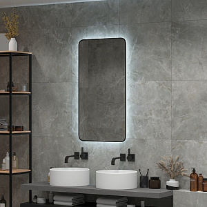 Зеркало ART&MAX SIENA 60 AM-Sie-600-1000-DS-F в ванную от интернет-магазине сантехники Sanbest