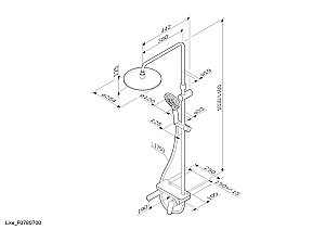 Душевая система AM.PM Like F0780700 купить в интернет-магазине сантехники Sanbest