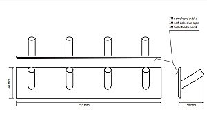 Крючок Bemeta Easy 163106295 нержавеющая сталь матовая купить в интернет-магазине сантехники Sanbest