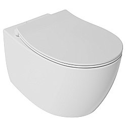 Унитаз подвесной Isvea Sentimenti Neo 10AR02010SV белый, безободковый купить в интернет-магазине Sanbest