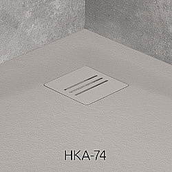 Решетка для поддона Radaway Kyntos Grid HKA-74 cemento купить в интернет-магазине сантехники Sanbest