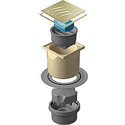 Душевой трап Pestan Confluo Standard 13000178 золото купить в интернет-магазине Sanbest