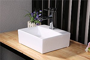 Раковина Ceramalux N 33,5 9135 белая купить в интернет-магазине Sanbest