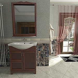 Зеркало Orange Классик F7-75ZE1 в ванную от интернет-магазине сантехники Sanbest