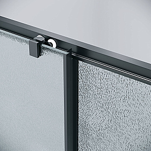 Душевой уголок Grossman Cosmo 130х100 120.K33.02.1310.21.02 стекло шиншилла/профиль черный матовый купить в интернет-магазине Sanbest