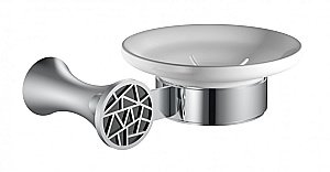 Мыльница CeramaLux Virginia 94304A хром купить в интернет-магазине сантехники Sanbest