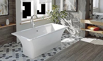 Ванна акриловая BAS Мадрид ва00006 170x80 белая купить в интернет-магазине Sanbest