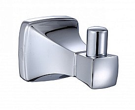 Крючок CeramaLux Domino 95401 хром купить в интернет-магазине сантехники Sanbest