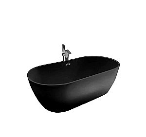 Ванна акриловая CeruttiSpa Skye 10515 170х75 черная матовая купить в интернет-магазине Sanbest