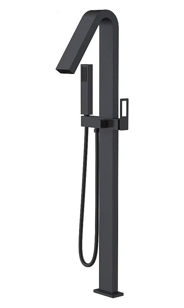 Смеситель для ванны Boheme Q 149-B черный купить в интернет-магазине сантехники Sanbest