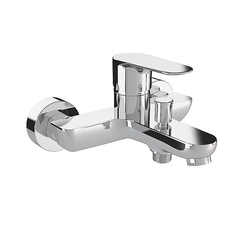 Смеситель для ванны Azario LEYA AZ-15920501 хром купить в интернет-магазине сантехники Sanbest