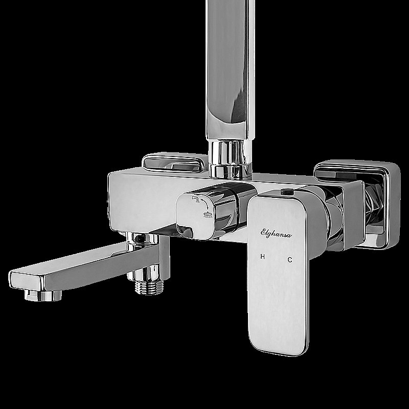 Душевая система Elghansa 2302235-2K хром купить в интернет-магазине сантехники Sanbest