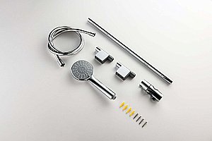 Душевой гарнитур Aquatek Бетта AQ2017CR хром купить в интернет-магазине сантехники Sanbest