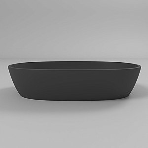 Раковина накладная WhiteCross Opal 56 0709.056038.201 черная матовая купить в интернет-магазине Sanbest