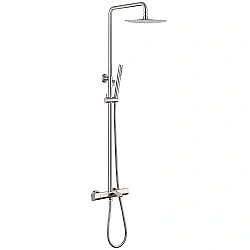 Душевая система ABBER Thermostat AF8516SPL сатин купить в интернет-магазине сантехники Sanbest