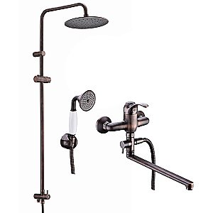 Душевая система WasserKRAFT Isar A1302L.041 темная бронза купить в интернет-магазине сантехники Sanbest