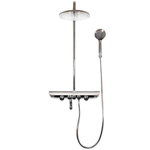Душевая система Rav-Slezak MURRAY MU253.5/4KB хром купить в интернет-магазине сантехники Sanbest
