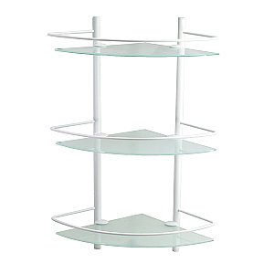 Полка WasserKRAFT Kammel K-3133WHITE белый Soft-touch купить в интернет-магазине сантехники Sanbest