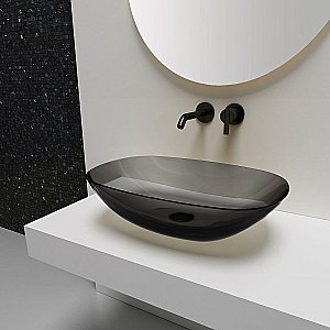 Раковина накладная Vincea 54 VBS-6T12B черная купить в интернет-магазине Sanbest