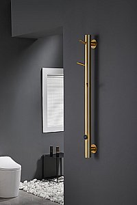 Полотенцесушитель Boheme Uno 724-BR бронза купить в интернет-магазине сантехники Sanbest