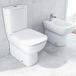 Унитаз напольный Ideal Standard Esedra T282001 с бачком T282801 белый купить в интернет-магазине Sanbest