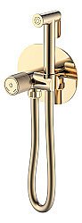 Гигенический душ Boheme Tech 157-G золото купить в интернет-магазине сантехники Sanbest