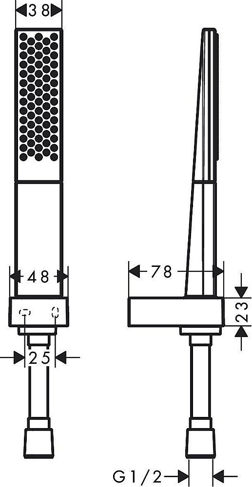 Душевая гарнитура Hansgrohe Rainfinity 26856000 купить в интернет-магазине сантехники Sanbest