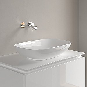 Раковина Villeroy&Boch Loop & Friends 4A490001 альпийский белый купить в интернет-магазине Sanbest