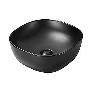 Раковина накладная SantiLine 41 SL-1106MB черная матовая купить в интернет-магазине Sanbest