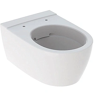 Унитаз подвесной Geberit iCon 204070000 белый, с крышкой микролифт, безободковый купить в интернет-магазине Sanbest