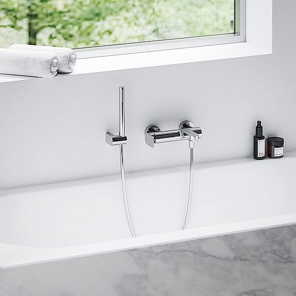 Смеситель для ванны Ravak Eleganta X070213 хром купить в интернет-магазине сантехники Sanbest