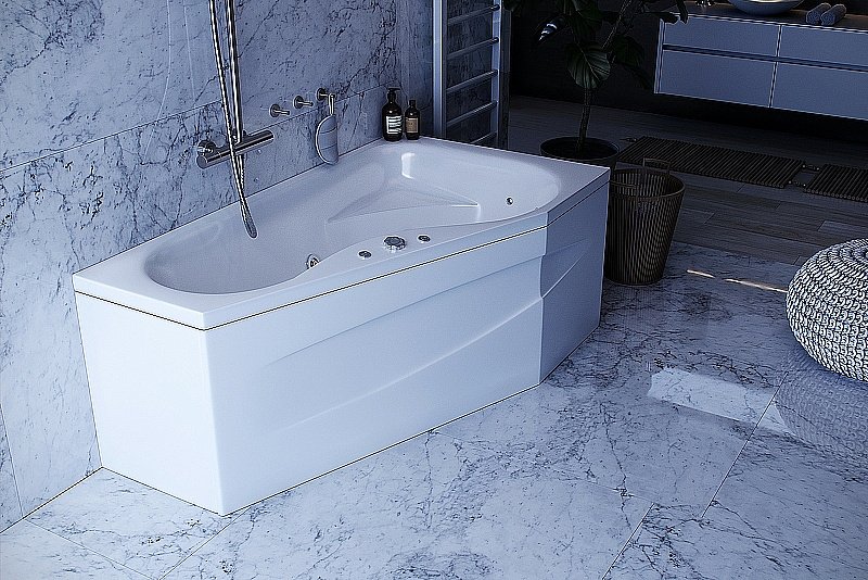 Ванна Aquatek Медея 170х95 белая купить в интернет-магазине Sanbest