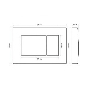 Инсталляция для унитаза Berges АТОМ 40332 купить в интернет-магазине сантехники Sanbest