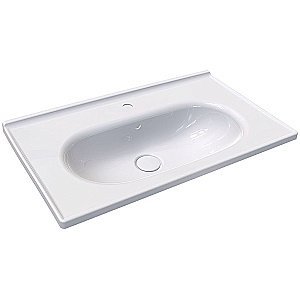 Раковина мебельная Bien Ferra 80 FELK080B1FD1W5000 белая купить в интернет-магазине Sanbest