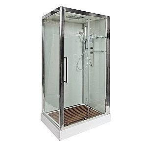 Душевая кабина DTO Серия Z Z120 KERAVA с электрикой 120x90 купить в интернет-магазине Sanbest