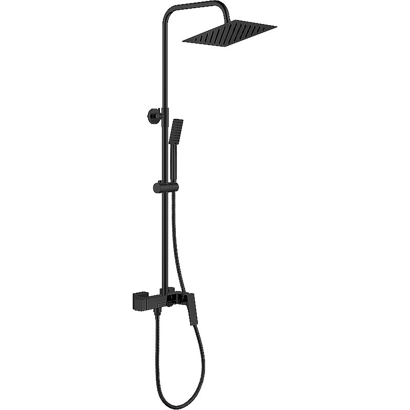 Душевая система Rush Thira TR3635-50Black черная матовая купить в интернет-магазине сантехники Sanbest