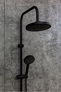 Душевая система Orange Mia M34-922b черный матовый купить в интернет-магазине сантехники Sanbest