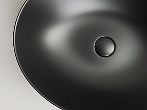 Раковина накладная Ceramica Nova Element CN6017MB черная матовая купить в интернет-магазине Sanbest