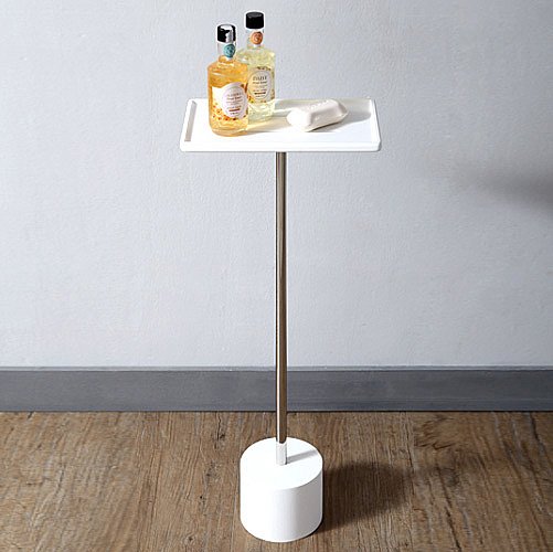 Стойка для ванной Abber STEIN AS1635 белая купить в интернет-магазине сантехники Sanbest