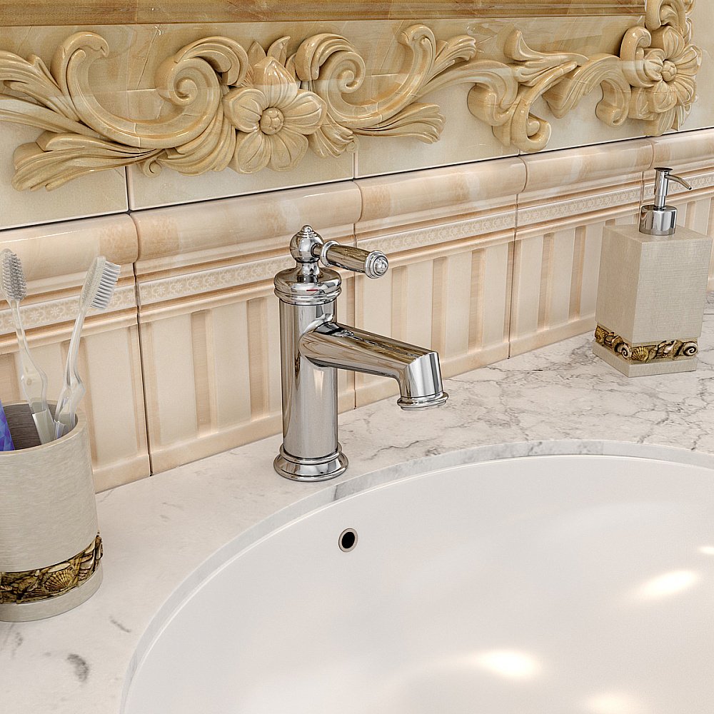 Смеситель для раковины Elghansa Klassik new 1635636 хром купить в интернет-магазине сантехники Sanbest