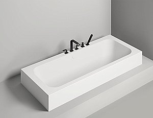 Ванна Salini Orlanda AXIS KIT S-Sense 180x80 103312G белая купить в интернет-магазине Sanbest