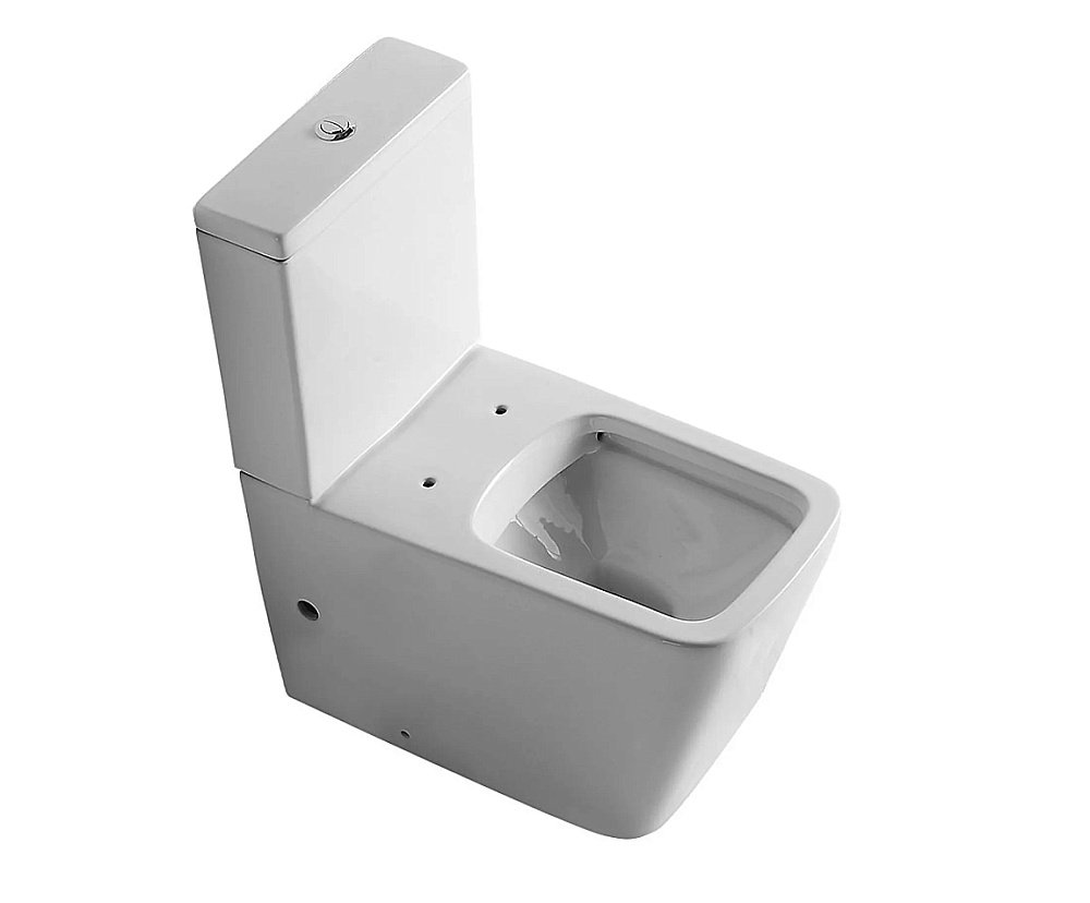 Унитаз-компакт Aquanet Rimless Tavr BL-103N-TPT с крышкой микролифт, с бачком, безободковый купить в интернет-магазине Sanbest