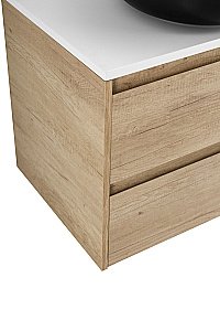 Тумба с раковиной и столешницей BelBagno KRAFT 120 Rovere Nebrasca Nature для ванной в интернет-магазине Sanbest
