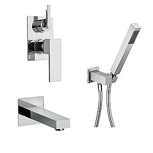 Смеситель для ванны PAINI Grazia 21CRSET26911BATH хром купить в интернет-магазине сантехники Sanbest